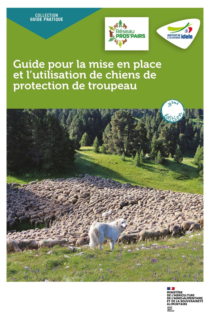 Guide pour la mise en place et l’utilisation de chiens de protection de troupeau
